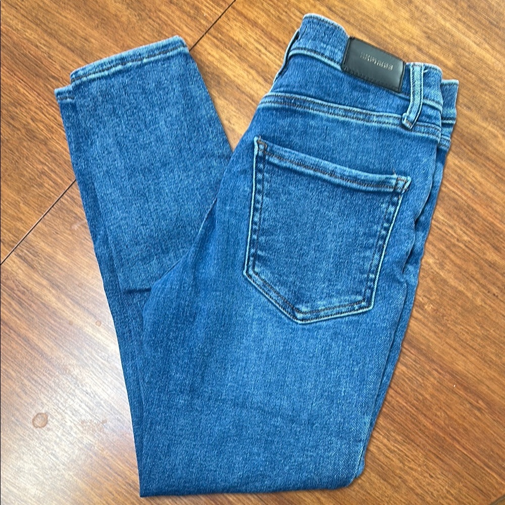 Express mid-rise skinny jean